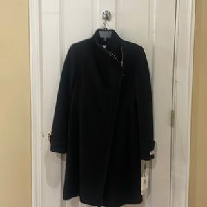 NWT Women’s black size 2 coat. Calvin Klein